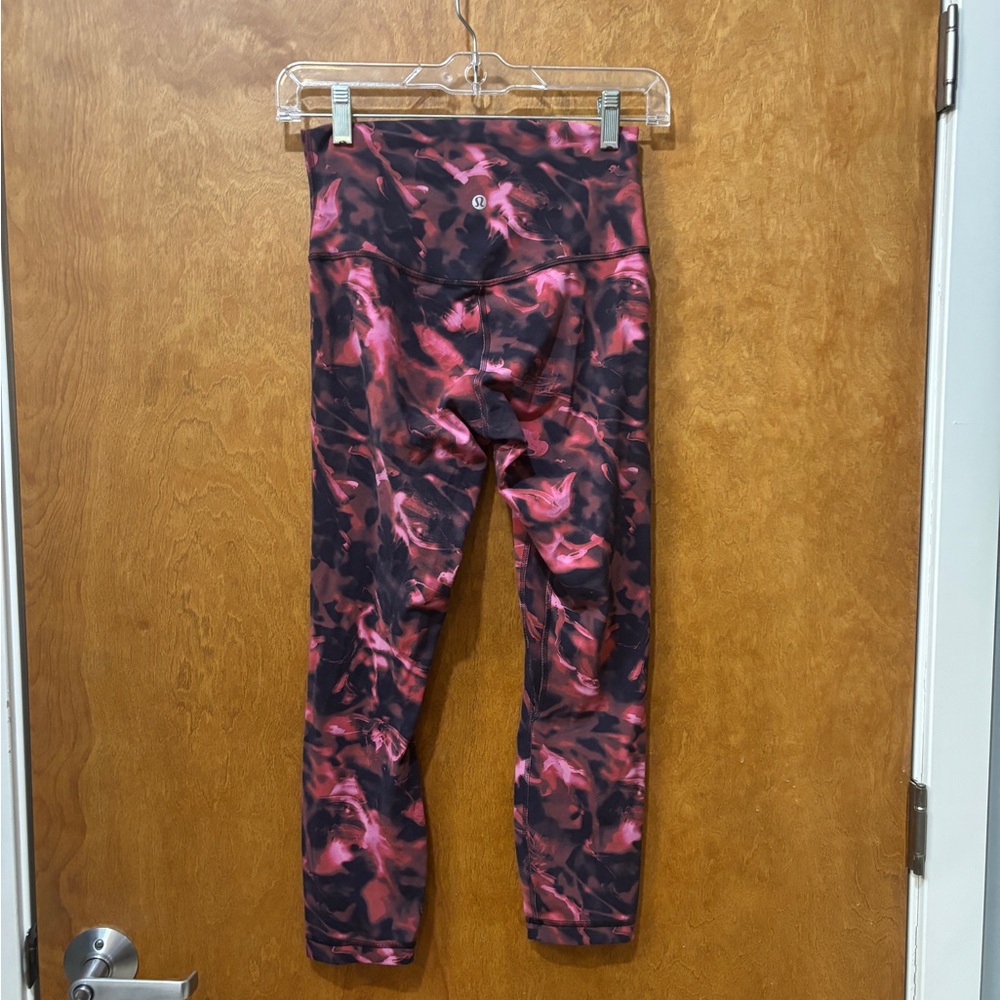 Lululemon Align HR Crop Legging 23” Intensity Pink Blossom
